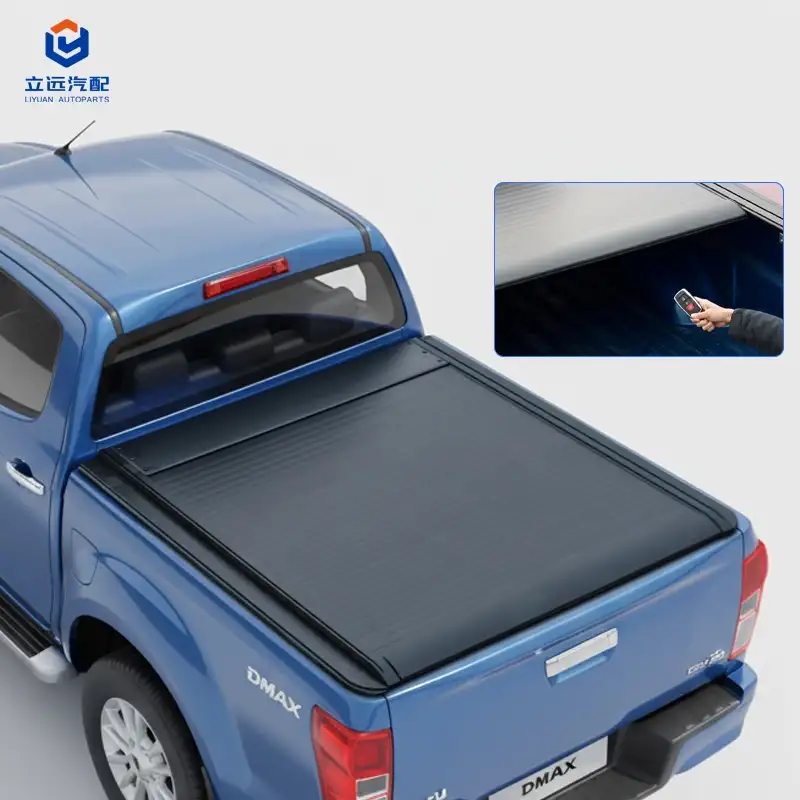 Vỏ Tonneau bằng nhôm cứng có thể thu vào bằng điện cho Isuzu