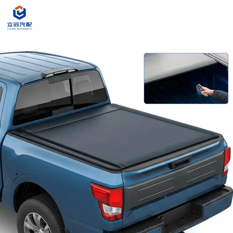 Vỏ Tonneau bằng nhôm cứng có thể thu vào bằng điện cho Nissan Mitsubishi