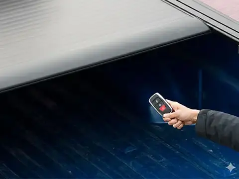 Electric Hard Aluminum Retractable Tonneau Cover for Toyota