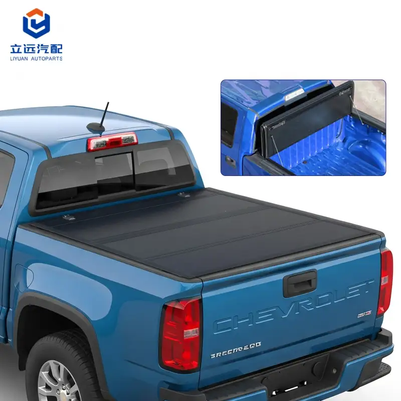 Vỏ Tonneau cứng gấp bốn lần cấu hình thấp cho Cheverolet