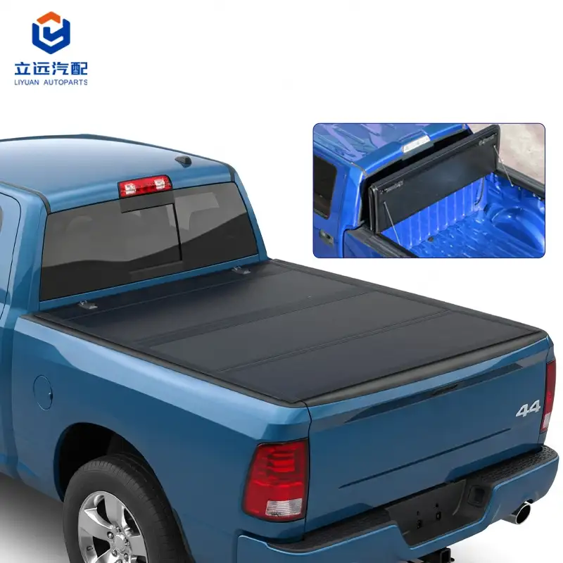 Vỏ bọc Tonneau gấp bốn cứng cấu hình thấp cho Dodge Ram