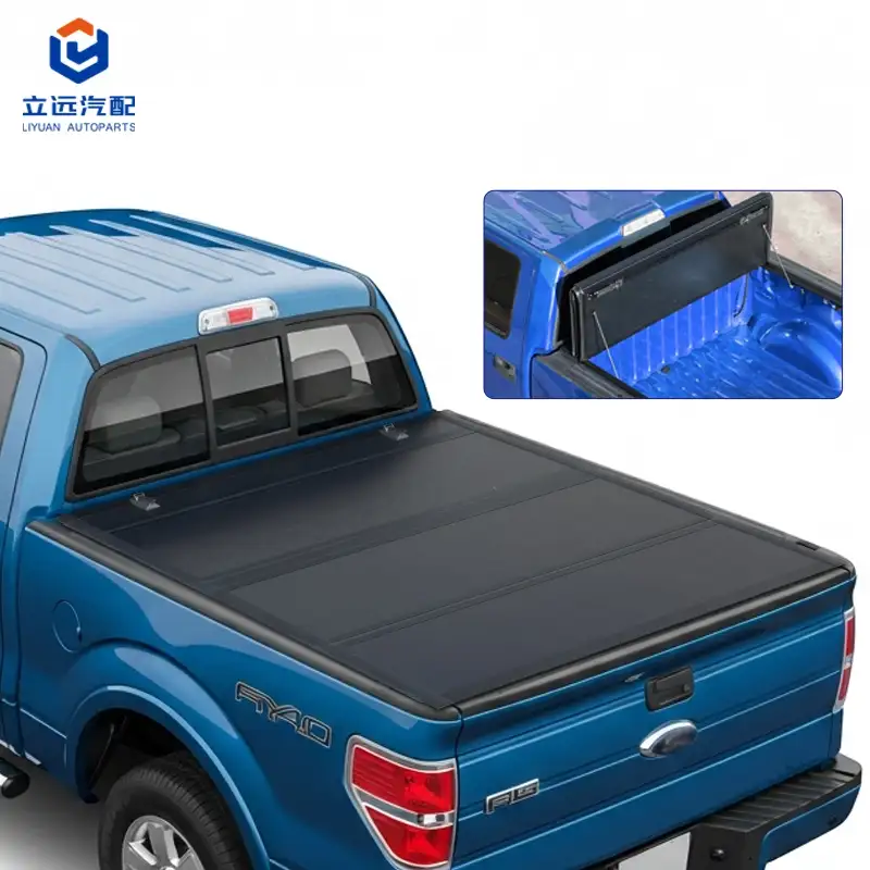 Vỏ bọc Tonneau gấp bốn cứng cấu hình thấp cho Ford