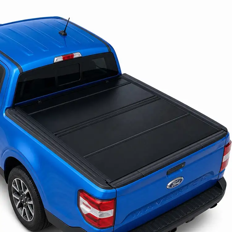 Vỏ bọc Tonneau gấp bốn cứng cấu hình thấp cho Ford Maverick