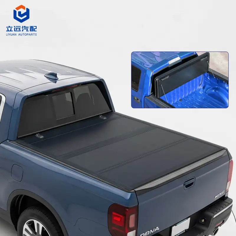 Vỏ xe Tonneau gấp bốn cứng cấu hình thấp cho Honda