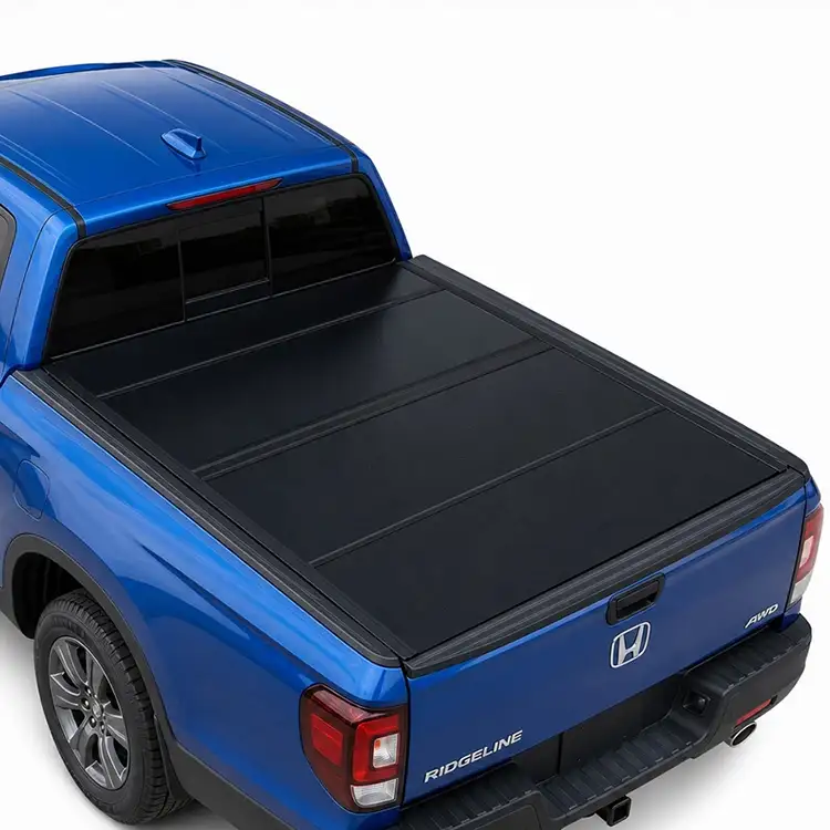 Vỏ xe Tonneau gấp 4 cứng cấu hình thấp cho Honda Ridgeline