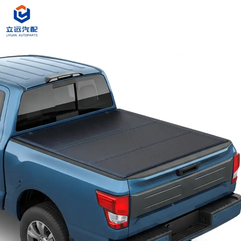 Vỏ xe Tonneau cứng Tri-Fold cấu hình thấp cho Nissan