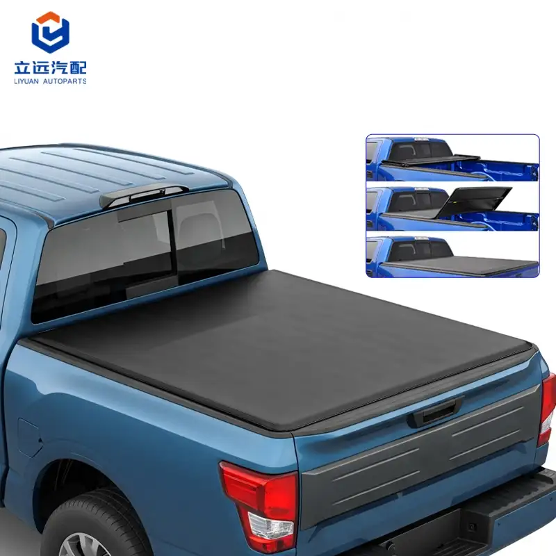 Vỏ bọc Tonneau Vinyl mềm Tri-Fold cho Nissan Suzuki